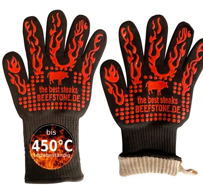 Produktbild von Hitzebeständige BBQ Grillhandschuhe bis 450°C