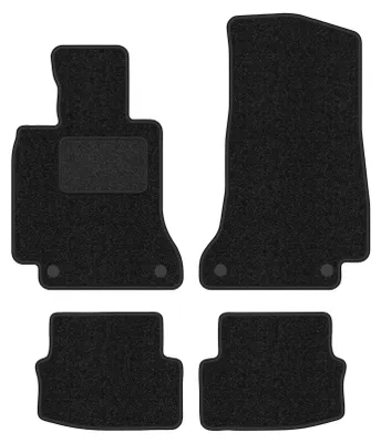 Immagine prodotto di Tappetini in velluto Antracite per Mercedes C W205 2015- Set 4 pezzi