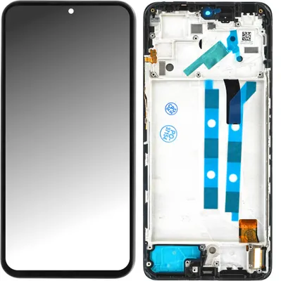Produktbild von LCD Display Touchscreen Bildschirm Rahmen Schwarz für Xiaomi Redmi Note 12 Pro 4G & Werkzeug