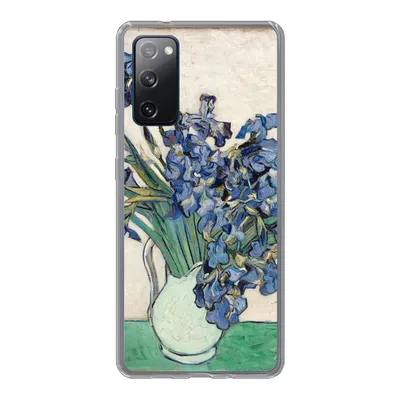 Produktbild von MuchoWow® Handyhülle Schutzhülle Hülle für Samsung Galaxy S20 FE Stilleben mit Schwertlilien - Vincent van Gogh Silikon Softcase Handy Hülle - Abdeckung