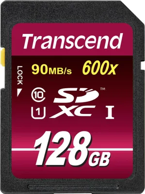 Immagine prodotto di Scheda SD 128 GB Transcend SDXC UHS-I 600x