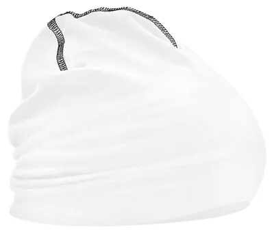 Image de Beechfield - Casquette "Hemsedal" pour homme/femme unie BC5286 (Taille unique) (Blanc/Noir)