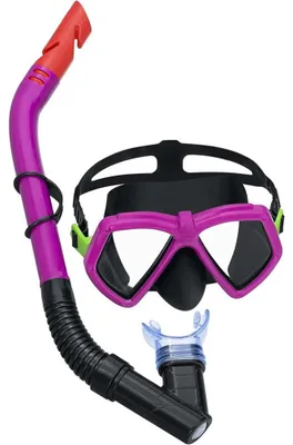 Produktbild von Tauchset Maske mit Schlauch Rosa 24070
