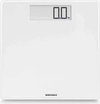 Obrázok produktu pre Soehnle Sense Safe 100, Elektronická osobná váha, 180 kg, 100 g, Biela, kg, lb, ST, Štvorec