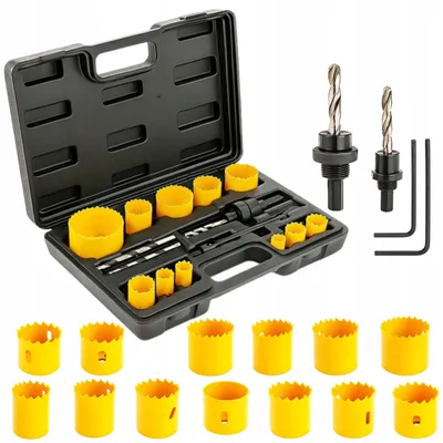 Produktbild von ONDRAGON OD5043 Bimetall-Lochsägen-Set 17-teilig HSS