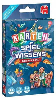 Immagine prodotto di Spiel des Wissens - Gioco di carte Il giro del mondo Euro Hook