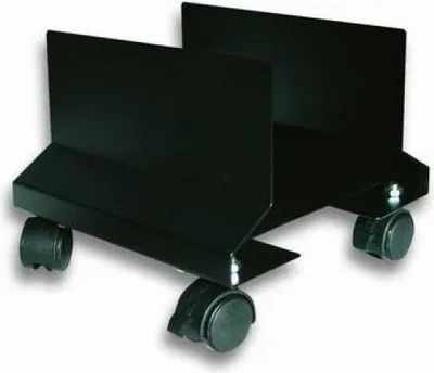 Produktbild von Techly ICA-CS 34, Multimedia-Wagen, Schwarz, PC, 25 kg, 195 mm, 240 mm