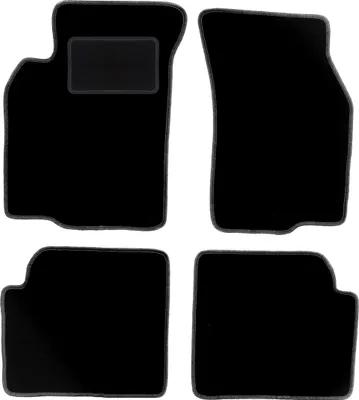Obrázek produktu pro černé velurové rohože pro: (CJ0) hatchback 1996-2003