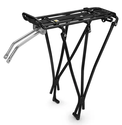 Produktbild von Fahrradträger verstellbar, Aluminium, 100 lbs Kapazität, für 26-28 Zoll Räder, Heckmontage