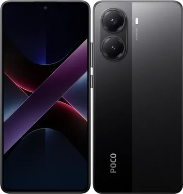 Produktbild von Xiaomi POCO X7 Pro - 5G Smartphone - Dual-SIM - RAM 12 GB / Interner Speicher 512 GB - OLED display - 6.67" - 2712 x 1220 Pixel (120 Hz) - 2x Rückkameras 50 MP, 8 MP - front camera 20 MP - Schwarz