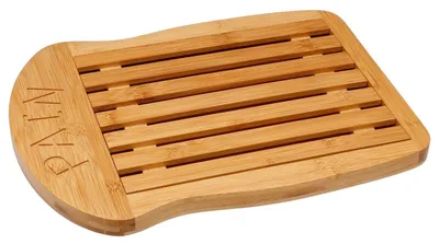 Produktbild von 5five Simply Smart Brotschneidebrett, Schneideunterlage, Bambus, 34 x 26 cm, 100178