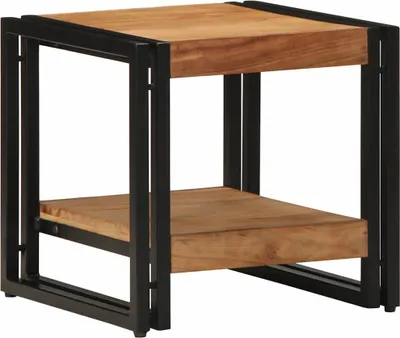 Produktbild von Couchtisch Braun 40 x 40 x 38 cm Massivholz Akazie