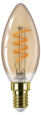 Productafbeelding van Philips 31603400, 2,5 Watt, 15 Watt (equivalent), E14 fitting, 136 lumen, 15.000 uur