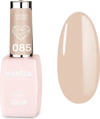 Produktbild von Manica Hybrid LED/UV Nagellack 10ml - Brown Sugar - 085