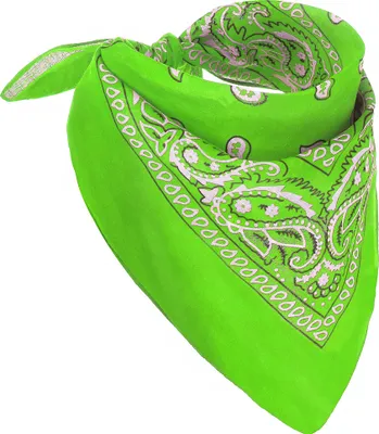 Zdjęcie produktu dla bandana 80s neonowa zieleń - Jeden rozmiar