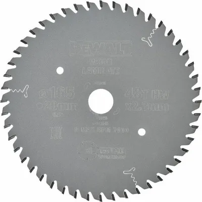 Produktbild von Tauchsägeblatt 165x20 mm 48 Zähne Extreme Workshop DEWALT - DT1086-QZ