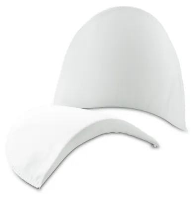 Produktbild von Prym 993865, Shoulder pads, Weiß, Polyester, Polyurethan, 115 mm, 160 mm, 15 mm