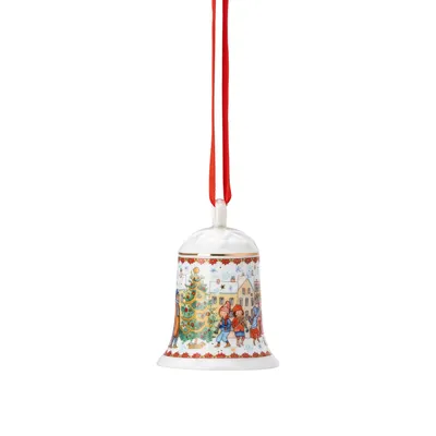 Produktbild von 3 x Porzellanglocke Weihnachtsglocke 2023 - Hutschenreuther - 02250-722828-28706