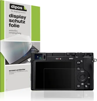 Produktbild von 4x Schutzfolie für Sony DSC-RX1R III matt Displayschutzfolie Folie Display Schutz dipos
