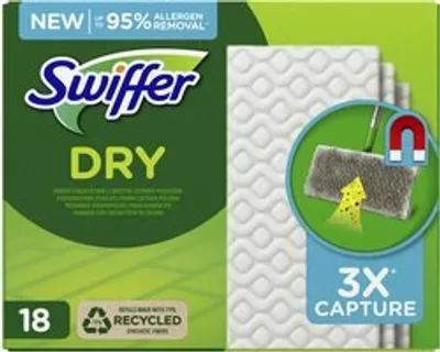 Produktbild von Swiffer - Suchá náplň, balení 18 kusů