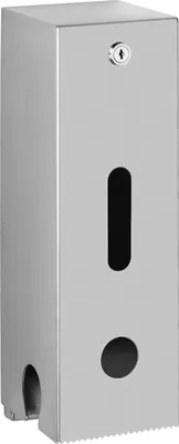 Produktbild von KWC AR WC-Dreifachrollenhalter, HEAVY DUTY,  Edelstahl, 130x415x150 mm, Aufputz