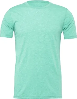 Produktbild von Canvas 3001CVC | Herren  Heather CVC Short Sleeve Tee - Farbe: Heather Mint - Größe: M