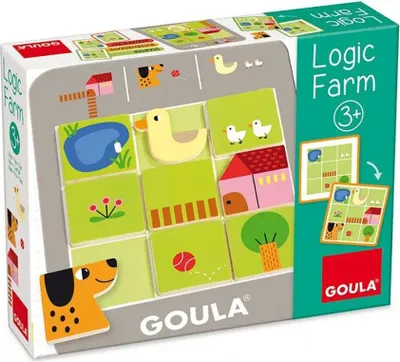 Produktbild von Geschicklichkeitsspiel für Babys Logic Farm Diset (3+ jahre)