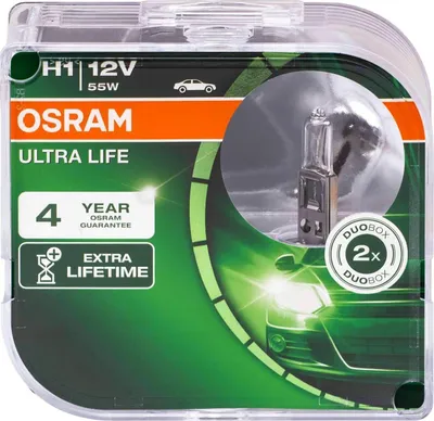 Obrázek produktu pro Osram 4008321416162, 55 V, 3200 K, 2 kusů