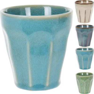 Obrázek produktu pro Vynikající domácí porcelánové pohár pohár pohár pohár pro rozdávání 4x250 ml bez rukojeti