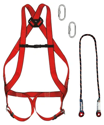 Image de Kit Harnais Antichute 10 Basic, 1 Point D'ancrage, Corde ø11 Mm, Connecteur Mod30