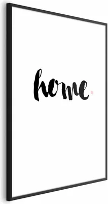 Produktbild von Posterpapier Poster - Home and Dot 29.7x42 cm Text m-A-0862-ao-a