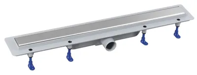 Immagine prodotto di Canale per pavimenti FLISE con griglia in acciaio inox per piastrelle, L-710, DN50