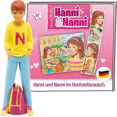 Immagine prodotto di Tonies Hanni e Nanni nella corsa al matrimonio, figura di carillon giocattolo, 7 anni, multicolore