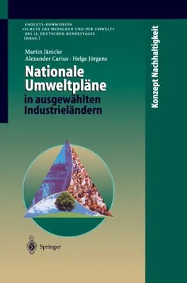 Obrázek produktu pro Nationale Umweltpläne in ausgewählten Industrieländern