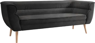 Produktbild von MIRJAN24 Sofa Bal 3, Polstersofa mit Wellenfeder, Holzfüße, Wohnzimmer Kollektion (Farbe: Kronos 34)