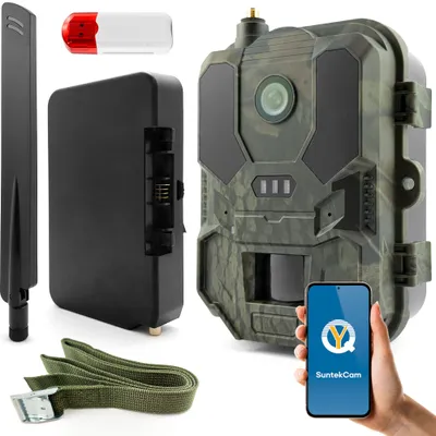 Produktbild von Suntek HC960 Ultra 4K 4G LTE Waldkamera, Akku, App
