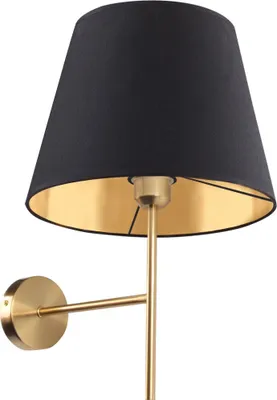 Immagine prodotto di Applique ELEN oro-nero 1xE27x20W in tessuto, dimensioni: 49x30x37,5 cm, IP20, Polux