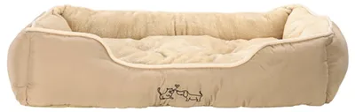 Immagine prodotto di Cuccia per cani e gatti Dehner "Lieblinge", modello Sammy, circa 90 x 70 x 20 cm, in poliestere, color beige