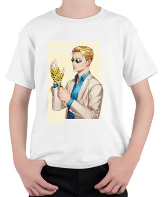 Productafbeelding van Kento Nanami Jujutsu Kaisen Anime Manga T-shirt, cadeau, vintage, uni, voor kinderen, wit, maat 140