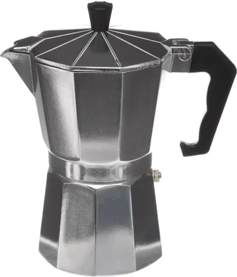 Produktbild von Secret de Gourmet Kelsey Kaffeekocher aus Aluminium silber 18,5cm x 16cm x 10cm