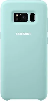 Image de SAMSUNG EF-PG955TL - Coque Silicone - GS8+ - Bleu