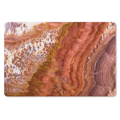Produktbild von MuchoWow® Schreibtischunterlage Marmor - Naturstein - Textur 60x40 cm - XXL Mauspad - Großes Mauspad