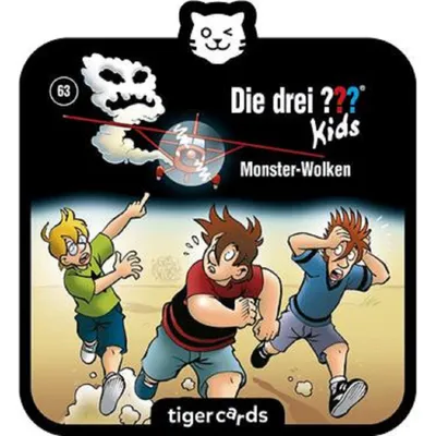 Produktbild von Tiger Media tigercard - Die drei ??? Kids- Monster-Wolken