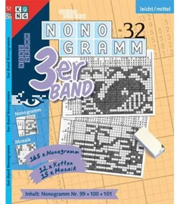 Obrázok produktu pre Nonogramm 3er-Band Nr. 32