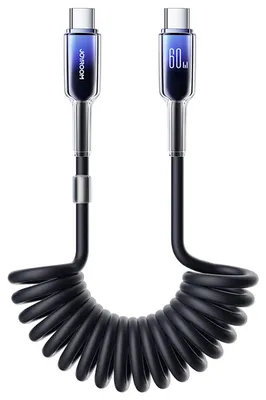 Productafbeelding van JOYROOM S-A43_CC, 1,2 meter, USB-C, USB-C, USB 2.0, 0,48 Gbit/s, zwart