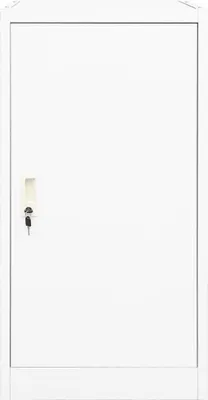 Immagine prodotto di Armadio Porta Sella Bianco 53x53x105 cm in Acciaio