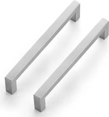 Obrázek produktu pro Ravinte nábytkové úchytky - nábytkové kování - 25 kusů - stříbrná - nerezová ocel - 160 mm