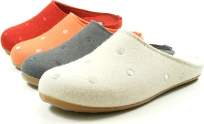 Produktbild von Haflinger 484012 Everest Noblesse Damen Hausschuhe Pantoffeln Wolle, Größe:37 EU, Farbe:Orange