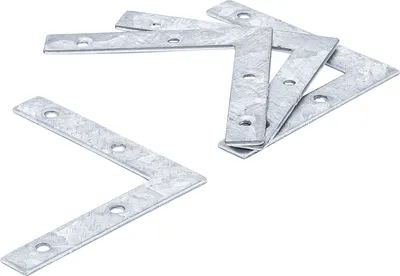 Produktbild von KRAFTMANN 80921 L-Winkel 4er-Set, 75x75x12 mm