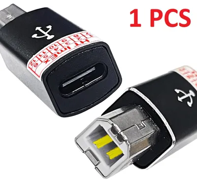Produktbild von USB Typ C Buchse auf USB B Stecker Adapter für Scanner Drucker Konverter USB C